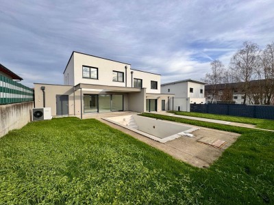 KEMATEN DELUXE *134 m² Doppelhaushälfte*Garten *Pool *belagsfertig