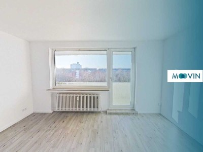 Schöne 2-Zimmer-Wohnung mit Balkon und Badewanne