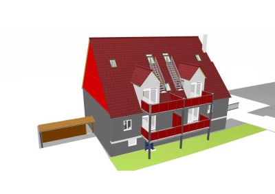4-Zimmerwohnung mit Balkon