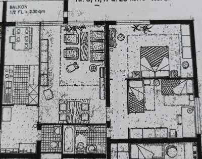 3-Zimmer Wohnung 2.OG Rheinfelden Degerfelden