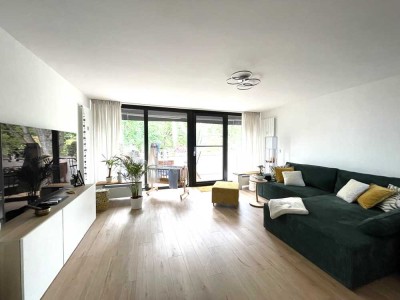 Licht & Luft auf mehreren Ebenen – Maisonette mit Balkon, Terrasse nachrüstbar