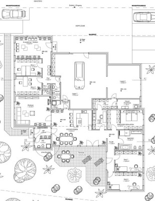 Architektenhaus mit Geschäftsbereich Pool und Smart-Home-Technologie – 1.250 m² Grundstück 430 m²