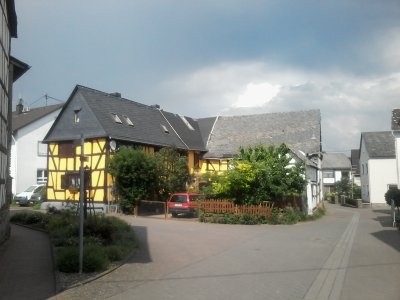 schönes fachwerk baurenhof