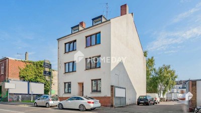 Stadtmitte Mönchengladbach: Gemütliche 2-Zimmer-Wohnung mit Loggia in zentraler Lage