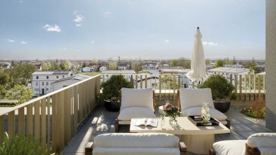 Helle 4-Zimmer-Dachterrassenwohnung mit Süd-Ausrichtung