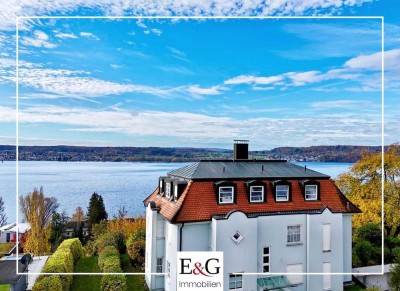 Provisionsfrei für den Käufer* Exklusives Wohnen über 2 Etagen mit Seesicht - 300 m zum Bodenseeufer