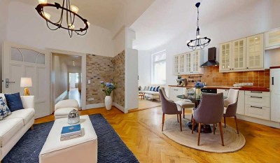 Charmante Altbauwohnung mit Gartenidylle