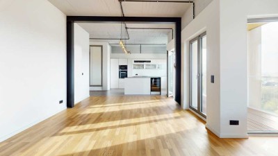 Penthouse mit 360°-Panoramablick und direktem Zugang zum Lietzensee