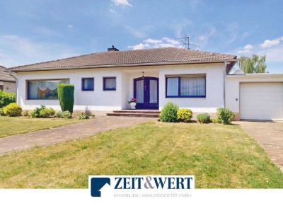 Erftstadt-Blessem! Charmanter Satteldach-Bungalow mit Sonnenareal und Garage (SN 4877)