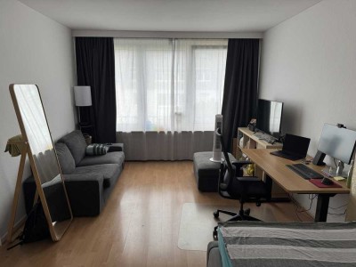 Helle 1-Zimmer-Wohnung in Düsseldorf-Friedrichstadt – Nachmieter gesucht