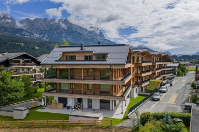 Neubauwohnungen am Ortsrand von Ellmau in Tirol
