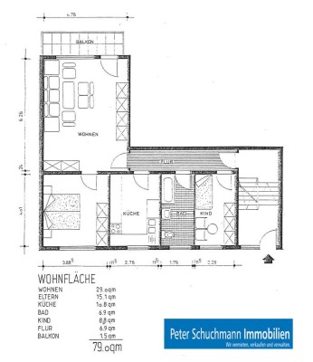 Weiterstadt-Braunshardt!  **Frei und sofort beziehbar:  schöne 3 Zi.-Eigentumswohnung im 1. OG**