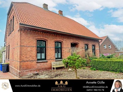 *HISTORISCHES FAMILIEN-DOMIZIL IN DER NÄHE VON GREETSIEL*