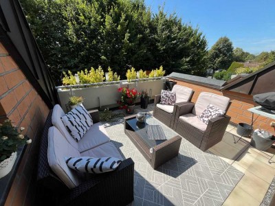 Unna, Breslauer Straße ! 82m² Maisonette Wohnung mit Dachterrasse, PKW Stellpl.Tiefgarage