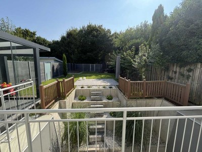 Exklusive Eigentumswohnung auf  zwei Etagen –  mit eigenen Garten