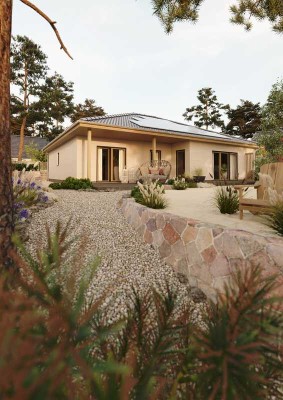 Ein Bungalow, der begeistert im kommenden Baugebiet in Wendeburg.