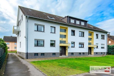 Gepflegte 4-Zimmer-Erdgeschosswohnung mit Balkon und Garage!