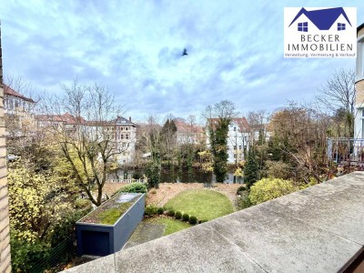 6-Zimmer Traumwohnung mit 2 Balkonen und Blick auf die Oker