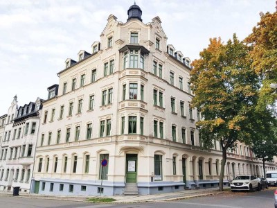 Lichtdurchflutete 4-Raum-Dachgeschoss-Wohnung in ruhiger Lage im zentrumsnahen Stadtteil Chemnitz Hi