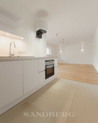 Tolle 2-Zi. Neubau- Whg. m. Einbauküche, Terrasse, Fußbodenheizung u Badewanne!