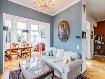 Am Fuß des Küniglbergs - 4 Zimmer, getrennt begehbar - Balkon, Klima, Gartennutzung