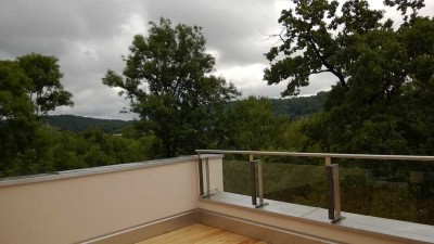 Perle am Waldrand in Mitterwöhr,  neuwertige außergewöhnliche Penthouse 3 Zi.-Whg