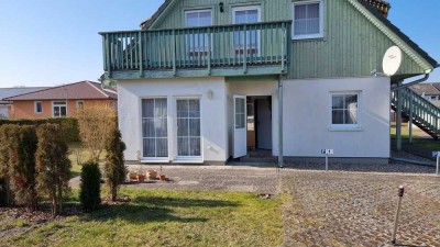 Sonnige 2-Zimmer-EG-Wohnung mit Terrasse im Seebad Zempin