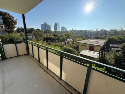 3-Zi Wg mit Südbalkon inkl. Parkplatz in verkehrsberuhigter Lage in Bockenheim (Kohlrauschweg)