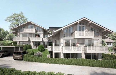 NEUBAUPROJEKT: ´Münter Ensemble` - Erdgeschosswohnung mit Terrasse und eigenem Garten