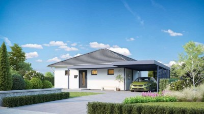 Neubau - traumhafter Bungalow im Grünen !