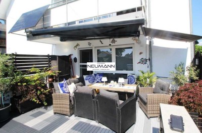 Gepflegte 2 Zimmer Wohnung mit Sonnenterrasse und TG in Stegen