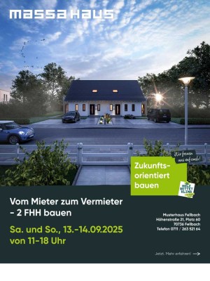 Vom Mieter zum Vermieter - Samstag & Sonntag, 13+14.09.2025