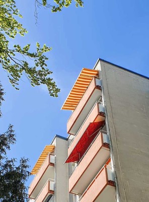 2-Zimmer-Wohnung inkl. Balkon mit Wasser- und Bergblick.