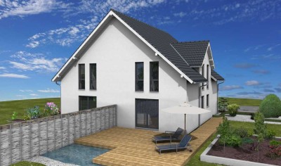 Provisionsfrei! - 4 Doppelhaushälften, Preis incl. Keller und Grundstück!
