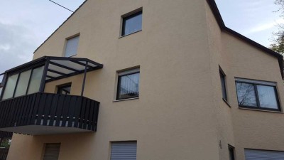 Augsburg-Göggingen , 2 ZKB Wohnung mit 2 Balkonen und großem Wohnzimmer