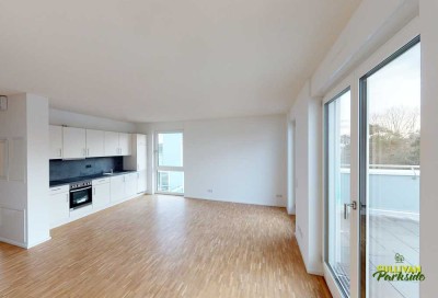 Großzügige 2-Zimmer-Wohnung mit Dachterrassen