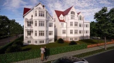 Wohnen auf zwei Ebenen, 3 Zimmer-Ferienwohnung im Südstrandquartier