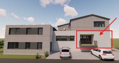 2-Zi-Balkon-Wohnung 69m² EG - ruhig, barrierefrei - ERSTBEZUG (4)