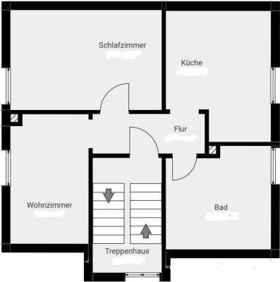 *** VORERST RESERVIERT* Stilvolle, vollständig renovierte 2-Raum-Dachgeschosswohnung in Bischofsheim