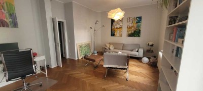 Provisionsfreie 4 Zimmer + 2 Bäder Altbau-Wohnung an der Grenze Nordend/Bornheim