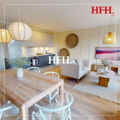 Zur Miete -Wunderschöne möblierte 2-Zimmer-Wohnung mit offener Wohnküche-