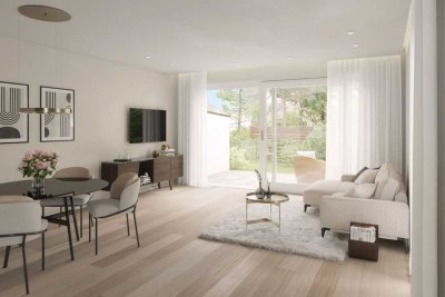 Moderne 4-Zimmerwohnung mit 150 m² Gartenanteil – Neubau KfW-55