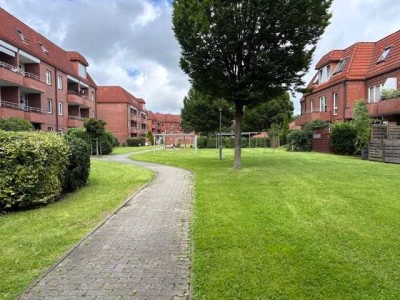 BRUNSBÜTTEL: 1 Monat keine Kaltmiete zahlen! Bezugsfreie 2-Zimmer-Wohnung mit Balkon im Erdgeschoss