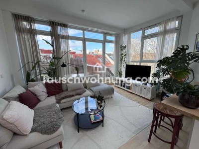 Tauschwohnung: Penthouse an der Spree mit Dachterrasse