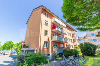 3-Zi.-Whg. im 1. OG mit Südbalkon in KN-Paradies | Nur 200 Meter zum Seerhein