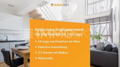 ** Wohnluxus für die Familie im Frankfurter Ostend **