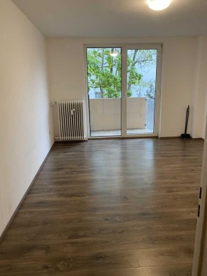 1 Zimmer Wohnung mit Balkon mit Mainblick und neuwertigem Bad