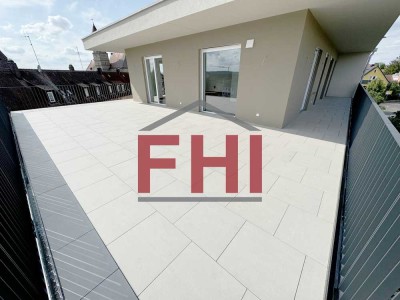 Penthousewohnung auf 150 m² in privilegierter Lage von Gunzenhausen. Zentral mit zwei Stellplätzen.