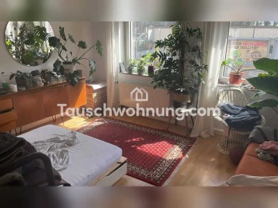 Tauschwohnung: 2 Zimmer, Balkon, Wohnküche, Tageslichtbad, Badewanne