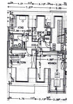 Helle, gut geschnittene 3-Zimmer DG Wohnung